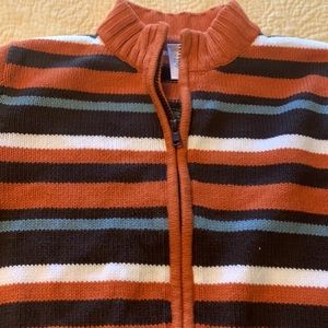 COPY - Gymboree boys striped sweater.  Size S 5-6